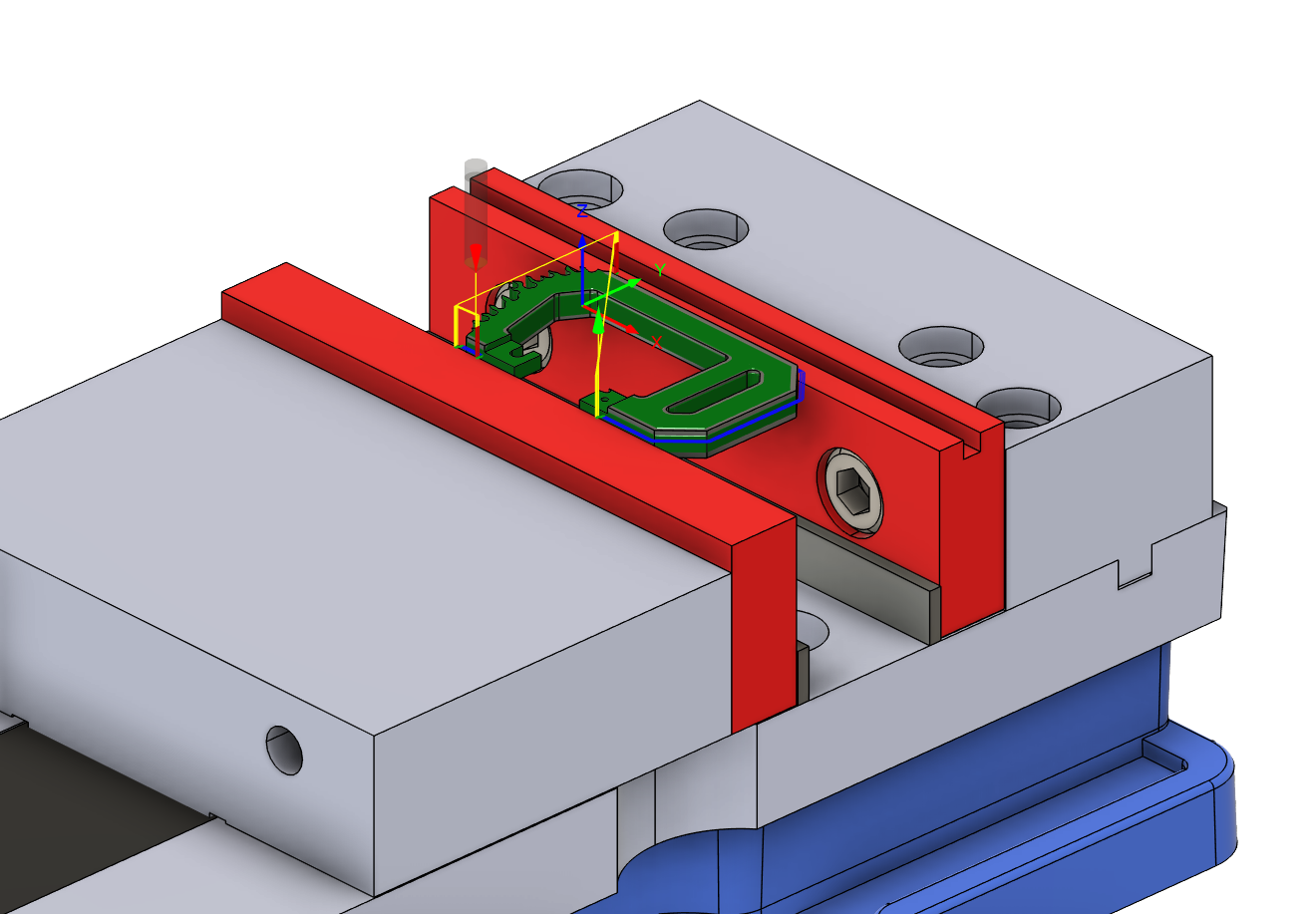 Manufacturing plan for carabiner body