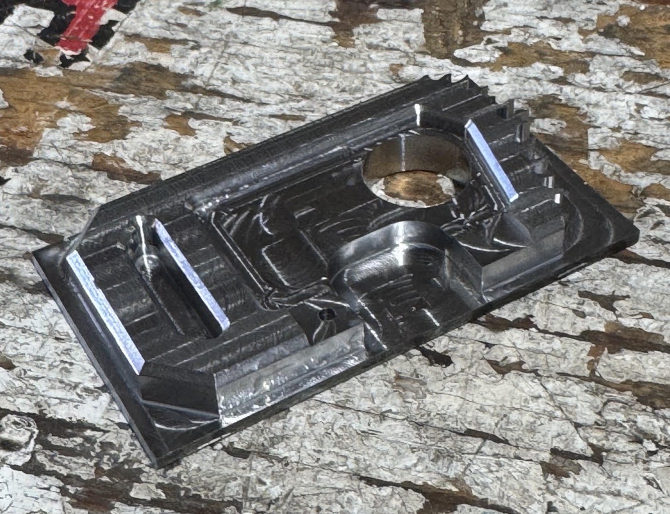 Partially machined body